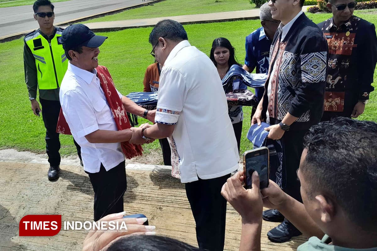 Tinjau Progres Tambak Udang di Sumba Timur, Begini Penjelasan Menteri Trenggono